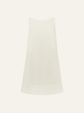 Load image into Gallery viewer, Embroidered Poets Mini Dress - Gardenia
