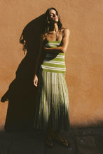 Load image into Gallery viewer, Esenia Knit Dress - Ombre Stripe Macro Juniper
