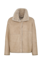 Load image into Gallery viewer, Dolli-LL -  Leather Jacket - Sand
