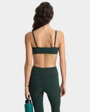 Load image into Gallery viewer, Serif Logo Mini Sports Bra - Forest
