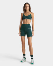 Load image into Gallery viewer, Serif Logo Biker Short - Forest
