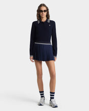 Load image into Gallery viewer, Src Abigail Skirt - Dark Navy/Ecru
