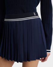 Load image into Gallery viewer, Src Abigail Skirt - Dark Navy/Ecru
