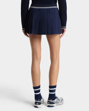 Load image into Gallery viewer, Src Abigail Skirt - Dark Navy/Ecru
