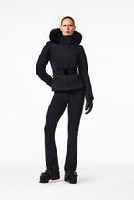 Load image into Gallery viewer, Hida Faux Border Ski Jacket Black
