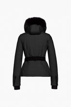 Load image into Gallery viewer, Hida Faux Border Ski Jacket Black
