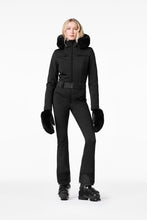 Load image into Gallery viewer, Parry Faux Border Ski Suit Black

