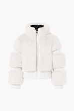 Load image into Gallery viewer, Furry Ski Jacket  - Cream
