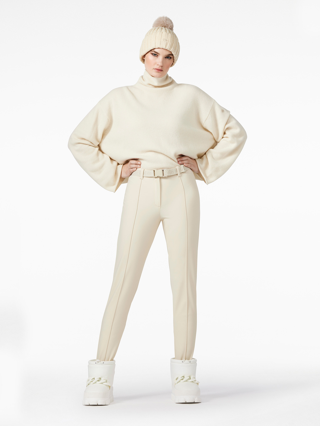 Fay Ski Pants  - Champagne