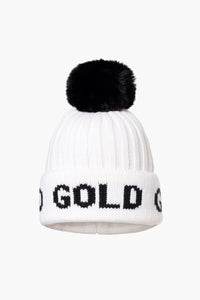 Hodd Beanie  - White/Blac