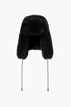 Load image into Gallery viewer, Cher Fluffy Aviator   - Black
