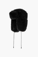 Load image into Gallery viewer, Cher Fluffy Aviator   - Black
