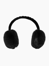 Load image into Gallery viewer, Fluffy Ear Warmers  - Black
