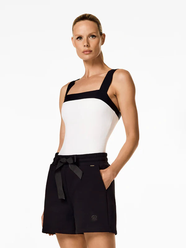 Marion Tank With Bra  - White