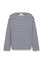 Load image into Gallery viewer, Haisley Top - Navy Stripe
