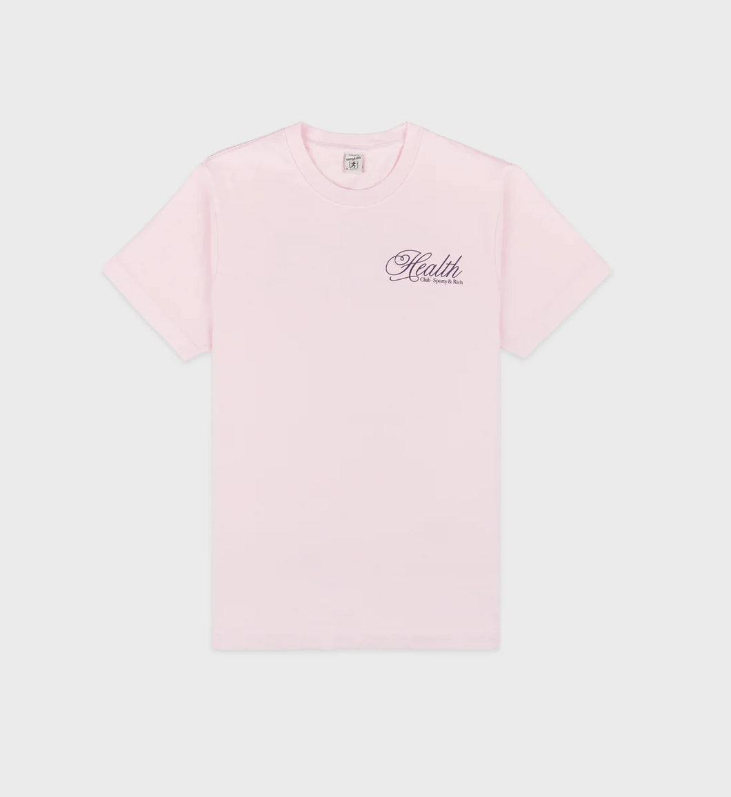 Health Script T-Shirt  - Pink