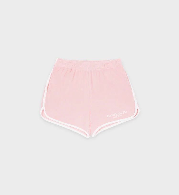 Hotel du Cap Cursive Terry Short - Eden Pink