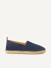 Load image into Gallery viewer, Helio Suede Espadrilles - Navy

