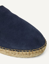 Load image into Gallery viewer, Helio Suede Espadrilles - Navy
