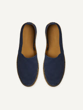 Load image into Gallery viewer, Helio Suede Espadrilles - Navy
