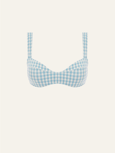 Load image into Gallery viewer, Holiday Balconette - Chambray Gingham
