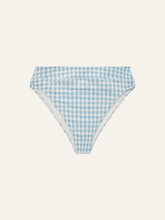 Load image into Gallery viewer, Holiday Pant - Chambray Gingham
