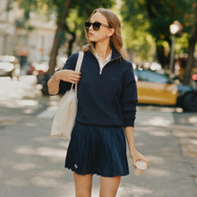 Load image into Gallery viewer, Short Skirts Female Adult - Navy Blue
