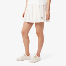 Load image into Gallery viewer, Sport Roland Garros Edition Pleated Skirt  - White
