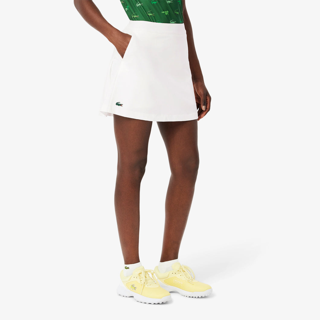 Ultra Dry Golf Skirt With Liner  - White