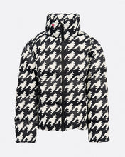 Load image into Gallery viewer, Nuuk Puffer Jacket Jr - Houndstooth - Black/White
