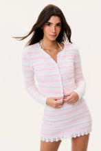 Load image into Gallery viewer, Dessa Cardigan - Marbella Stripe

