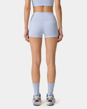 Load image into Gallery viewer, Signature Logo Mini Biker Short - Ciel
