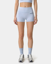 Load image into Gallery viewer, Signature Logo Mini Biker Short - Ciel
