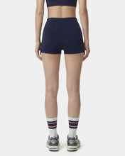 Load image into Gallery viewer, Signature Logo Mini Biker Short - Dark Navy
