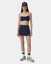 Load image into Gallery viewer, Signature Logo Athletic Bra - Dark Navy/White
