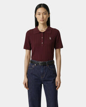 Load image into Gallery viewer, Src Ribbed Polo - Bordeaux
