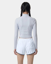 Load image into Gallery viewer, Signature Logo Sports Quarter Zip - Ciel
