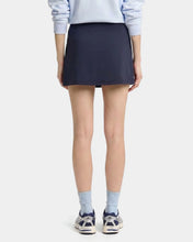 Load image into Gallery viewer, Signature Logo Court Skirt - Dark Navy/White
