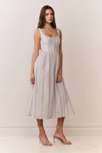 Load image into Gallery viewer, Majory Dress - Cinched Blue
