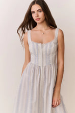 Load image into Gallery viewer, Majory Dress - Cinched Blue
