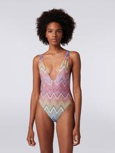 Load image into Gallery viewer, One Piece - Multicolor Chevron
