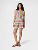 Short Jumpsuit - Multicolor/Red