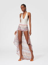Load image into Gallery viewer, Long Skirt - Multicolor Red Tones
