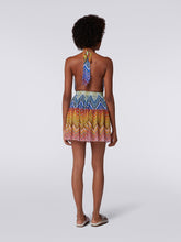Load image into Gallery viewer, Short Dress - Multicolor Chevron
