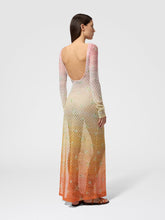 Load image into Gallery viewer, Long Cover Up A - Multicolor/Ecru
