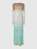 Long Cover Up C - Multicolor/Ecru