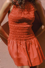 Load image into Gallery viewer, Maria Mini Dress - Dusty Tomato
