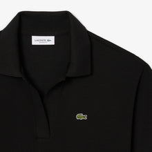 Load image into Gallery viewer, Relaxed Fit Fluid PiquŽ Polo Shirt  - Black
