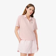 Load image into Gallery viewer, Relaxed Fit Fluid PiquŽ Polo Shirt  - Light Pink

