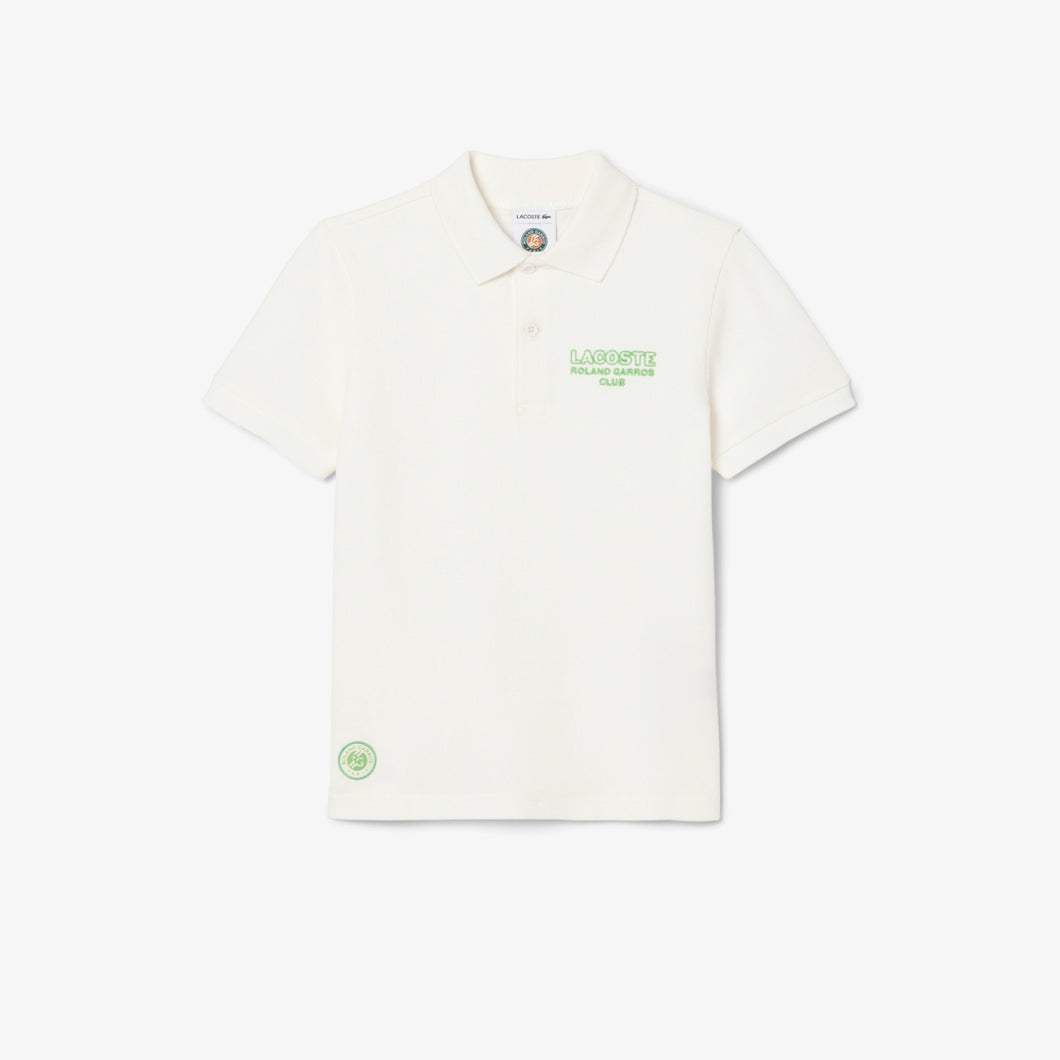Roland-Garros Edition Polo Shirt  - White